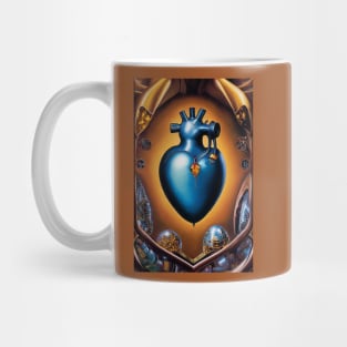 Steampunk mechanical heart Mug
